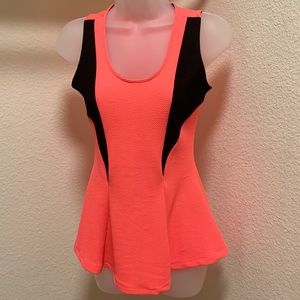 Pink and Black Top